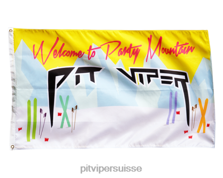 vipère suisse 8L2Z6260 drapeau de montagne de fête