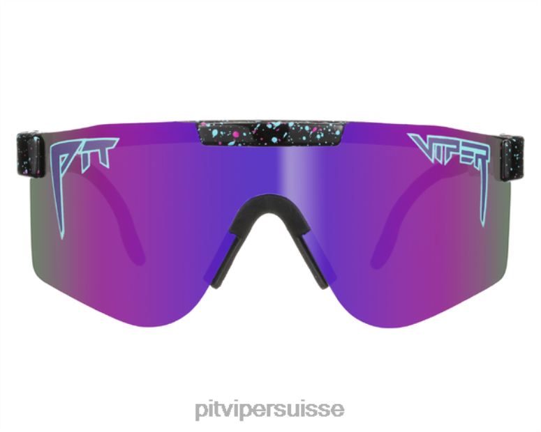 vipère suisse 8L2Z6138 lunettes de soleil polarisées à double largeur the night fall