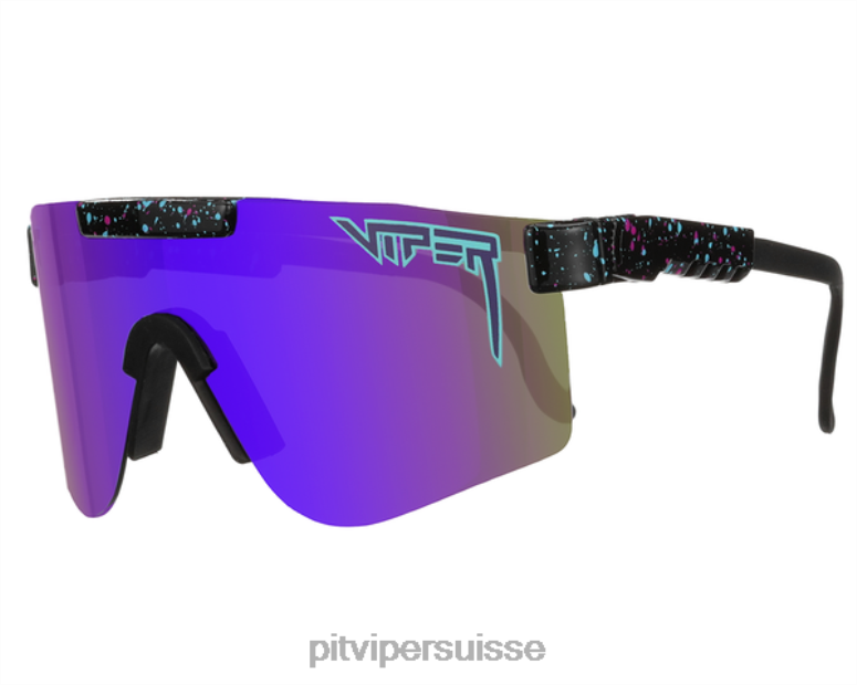 vipère suisse 8L2Z6138 lunettes de soleil polarisées à double largeur the night fall