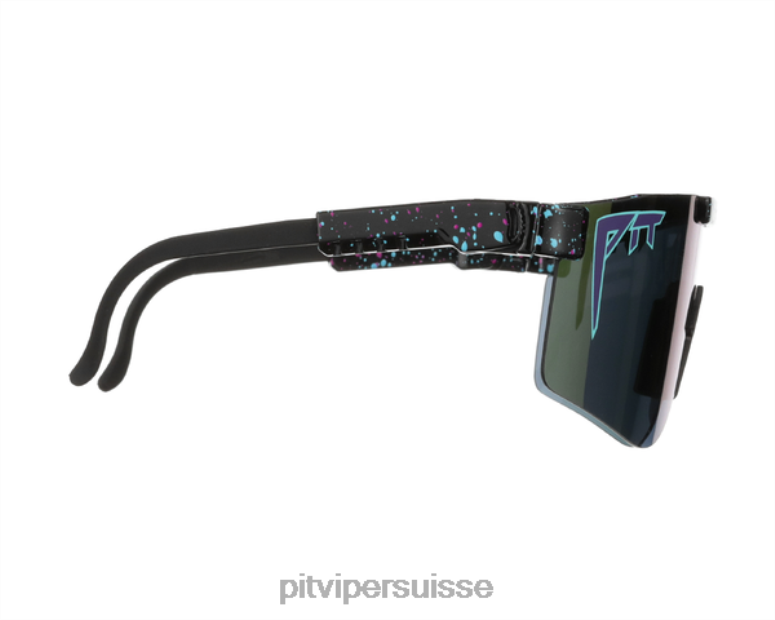 vipère suisse 8L2Z6138 lunettes de soleil polarisées à double largeur the night fall