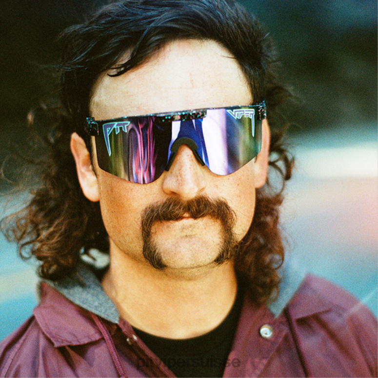 vipère suisse 8L2Z6138 lunettes de soleil polarisées à double largeur the night fall