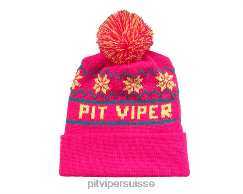vipère suisse 8L2Z6231 bonnet pompon rose