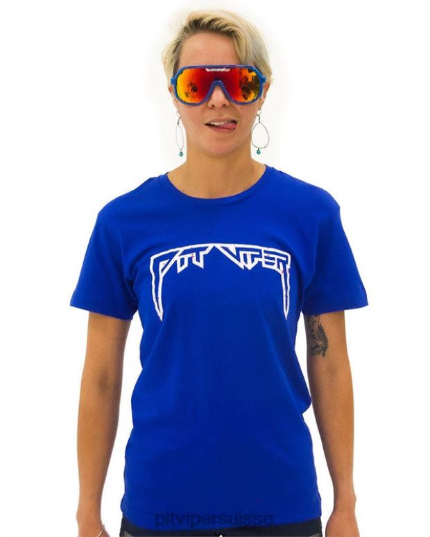 vipère suisse 8L2Z6170 t-shirt à ruban bleu