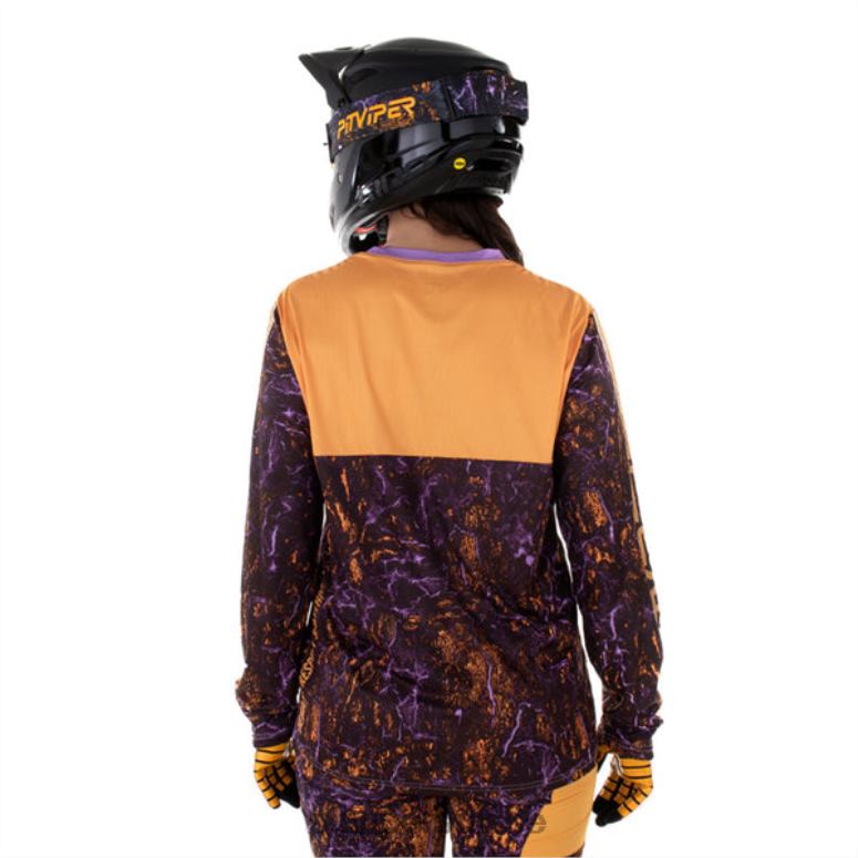 vipère suisse 8L2Z6211 maillot manches longues high speed off road ii