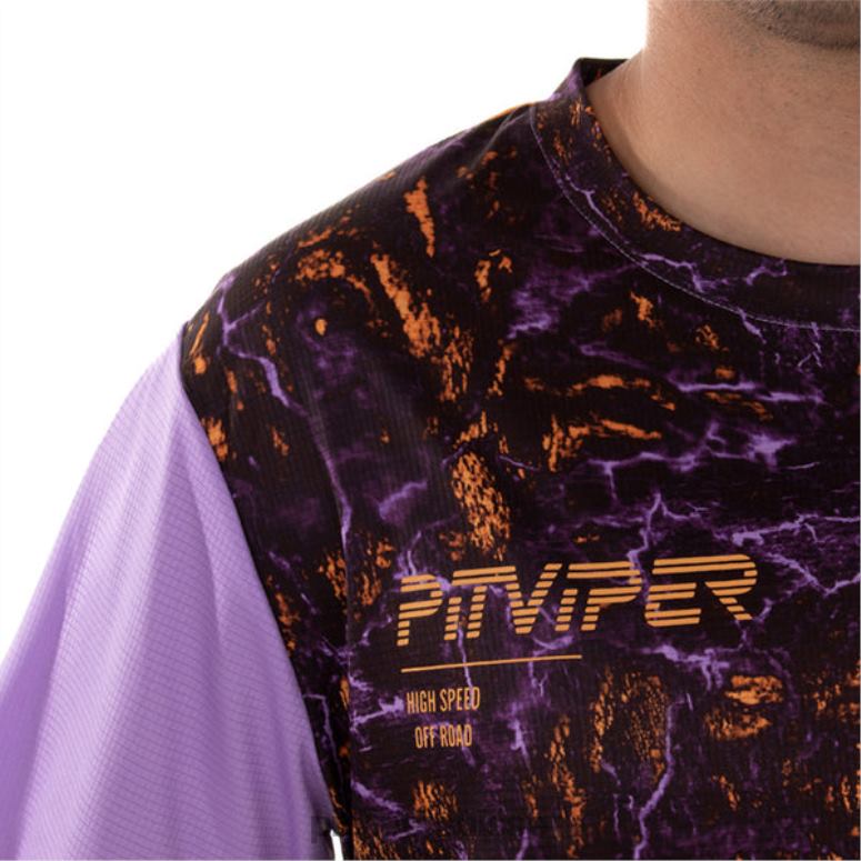 vipère suisse 8L2Z6214 maillot manches courtes high speed off road ii